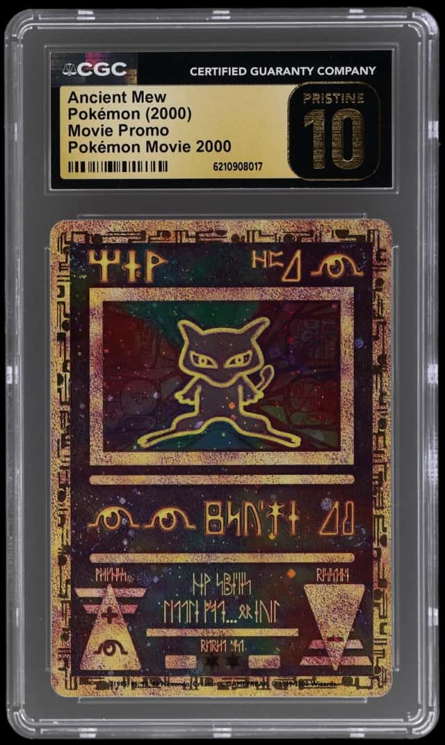 2000 Pokemon Movie Promo Ancient Mew