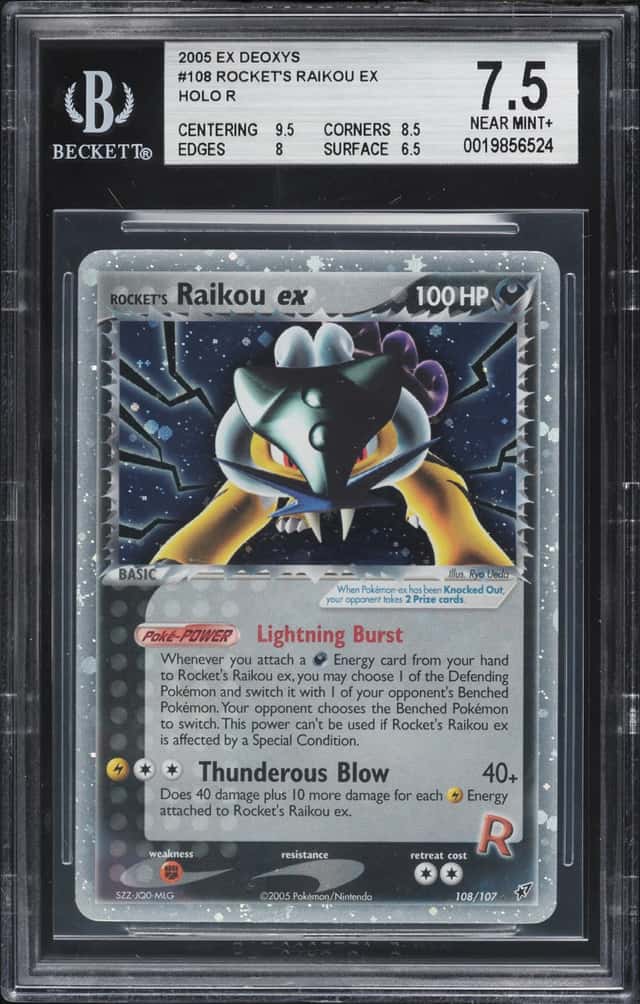 Rocket's Raikou ex