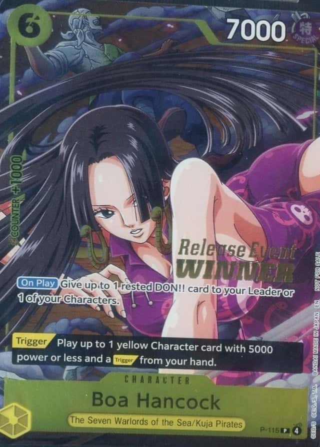Op Event Top Prize