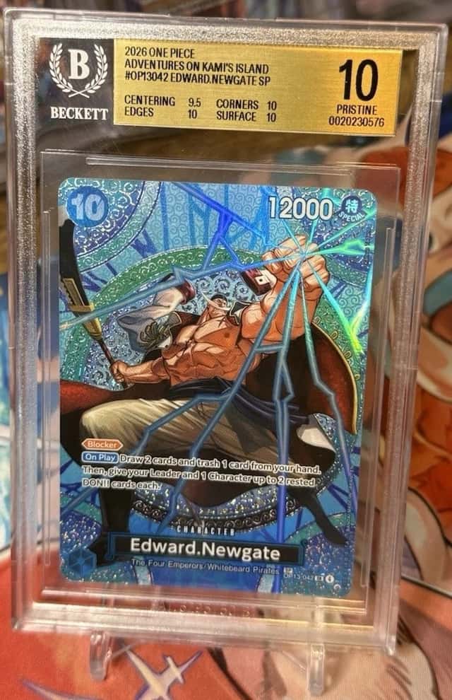 One Piece Edward Newgate SP Adventure On Kami’s Island #042 BGS 10 Pristine