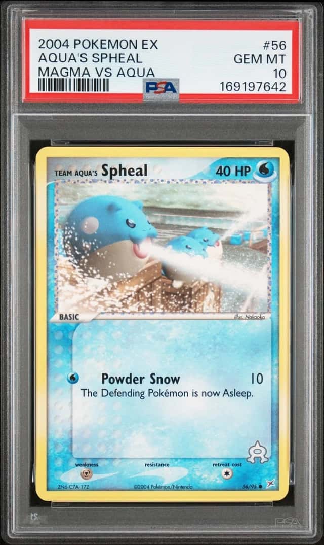 Aqua's Spheal