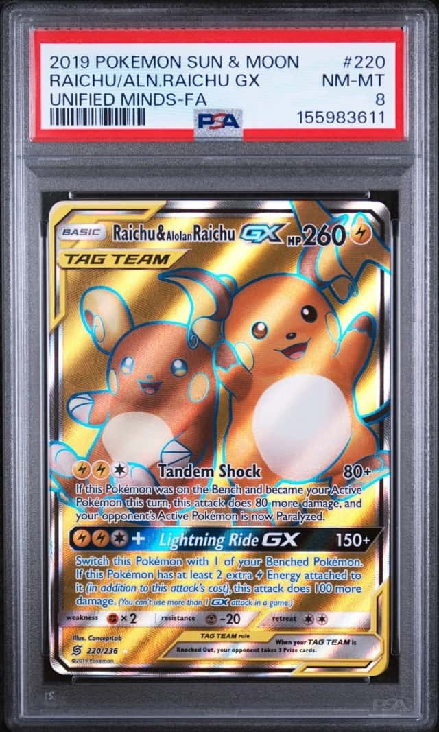 Raichu & Alolan Raichu GX