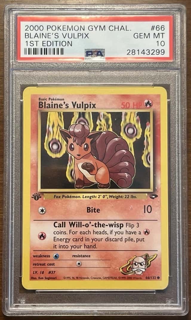 Blaine's Vulpix
