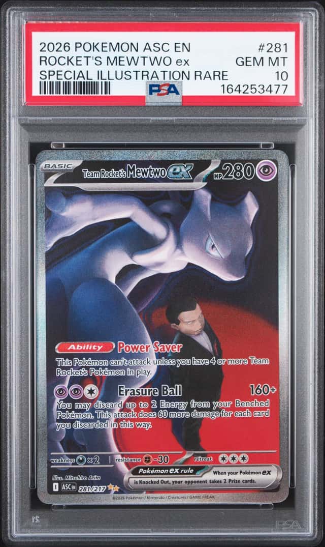 ROCKET'S MEWTWO ex