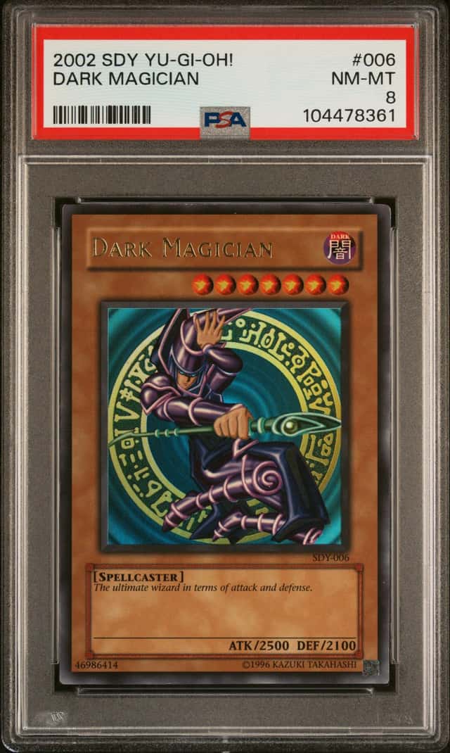 Dark Magician SDY-006 Starter Deck: Yugi Yugioh PSA 8 *361