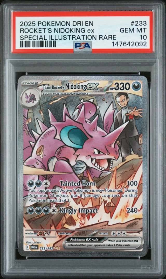 ROCKET'S NIDOKING ex