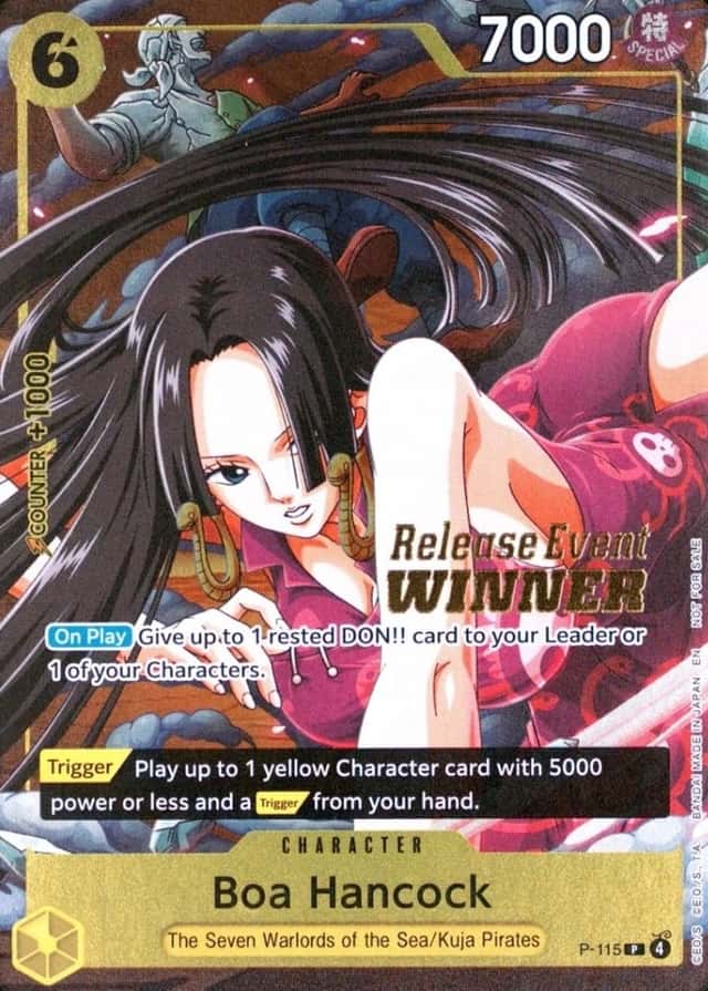 Release Event, Winner