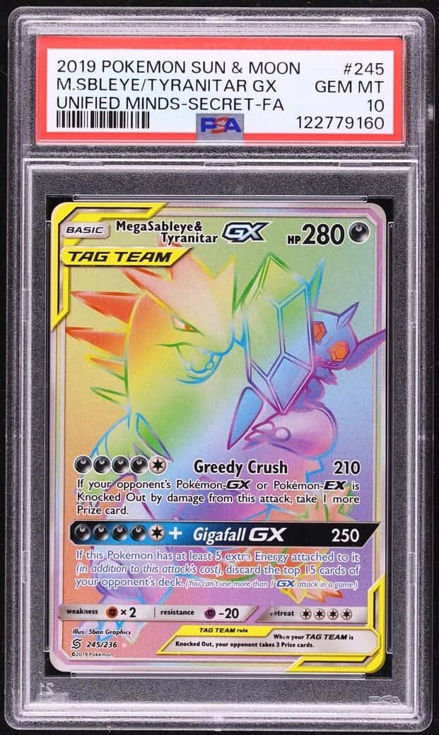 Mega Sableye & Tyranitar GX