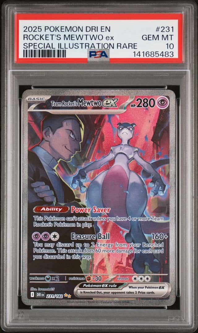 ROCKET'S MEWTWO ex