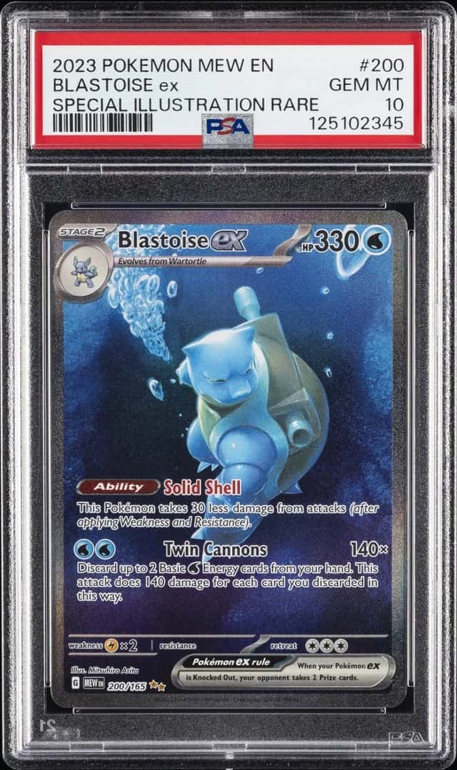 BLASTOISE ex