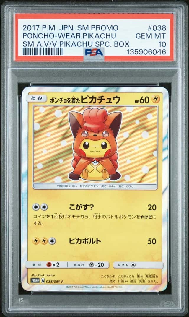 Poncho-Wearing Pikachu