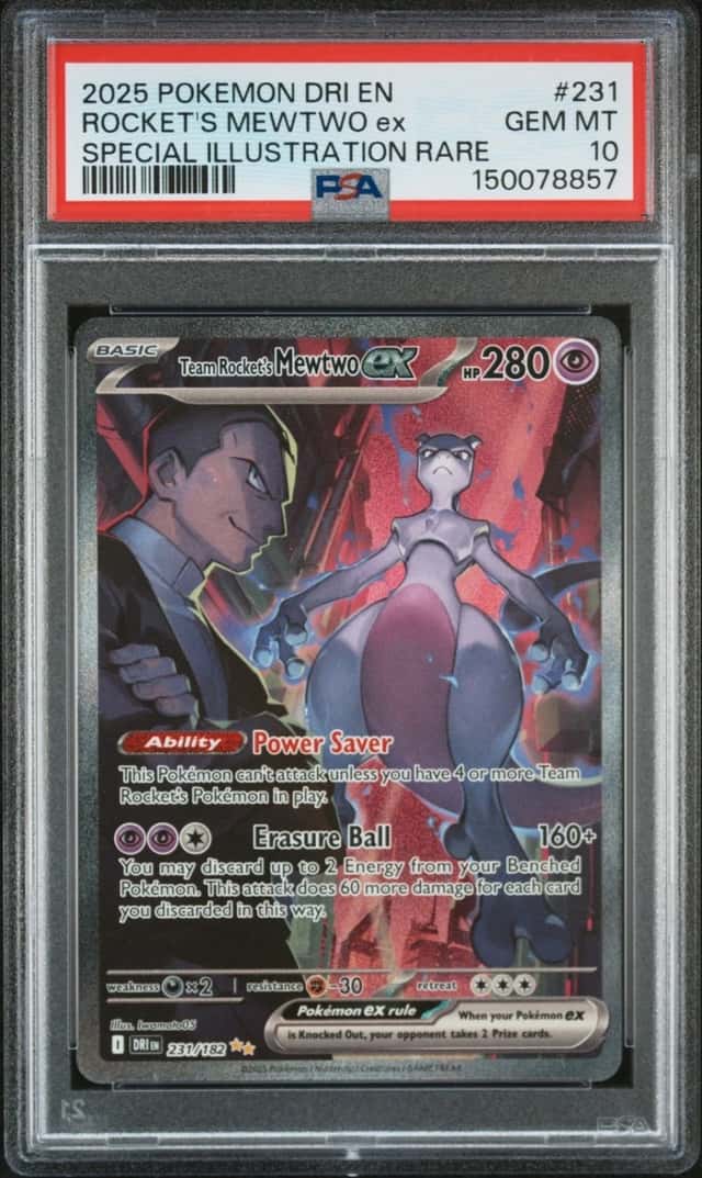 ROCKET'S MEWTWO ex
