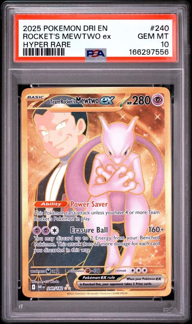 ROCKET'S MEWTWO ex