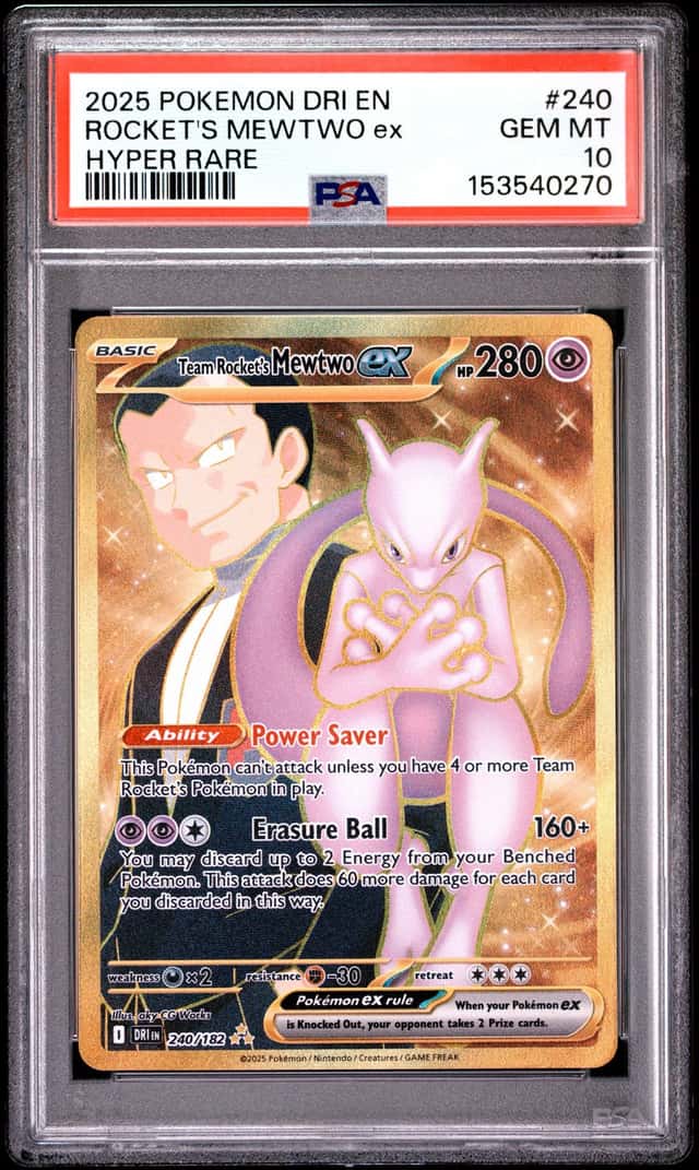 ROCKET'S MEWTWO ex