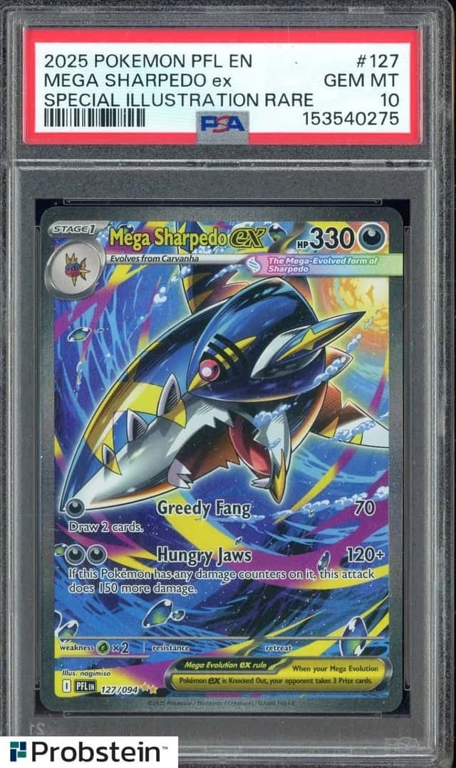 MEGA SHARPEDO ex