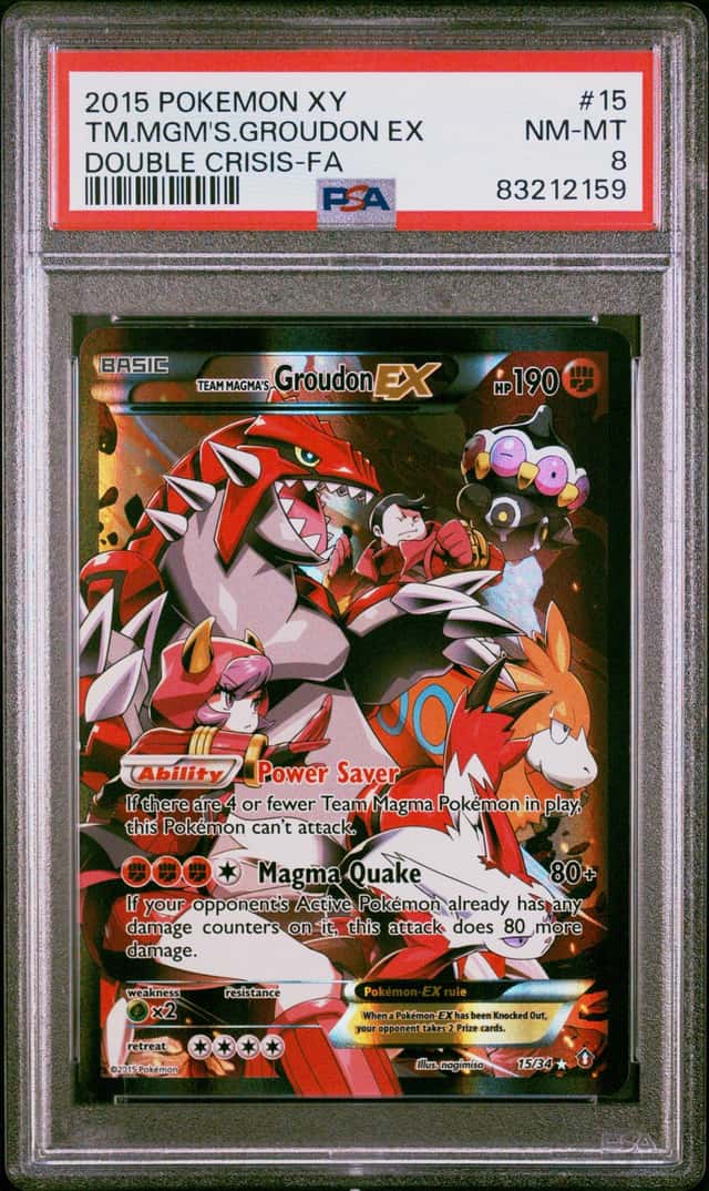 Team Magma's Groudon EX