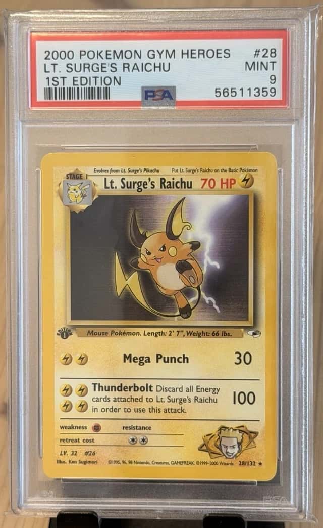 Lt. Surge's Raichu