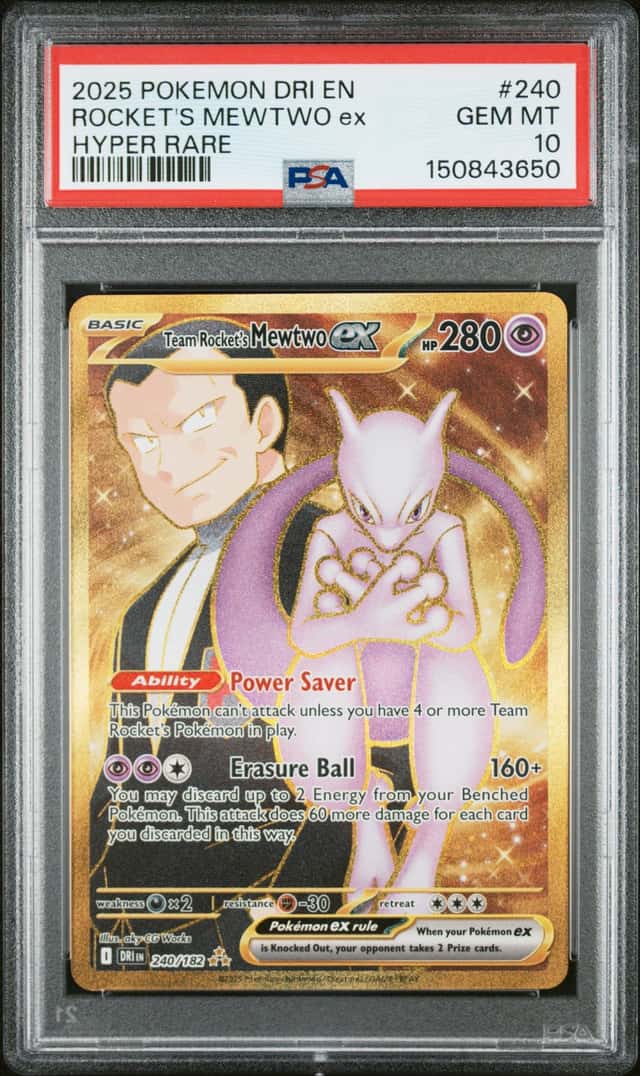 ROCKET'S MEWTWO ex