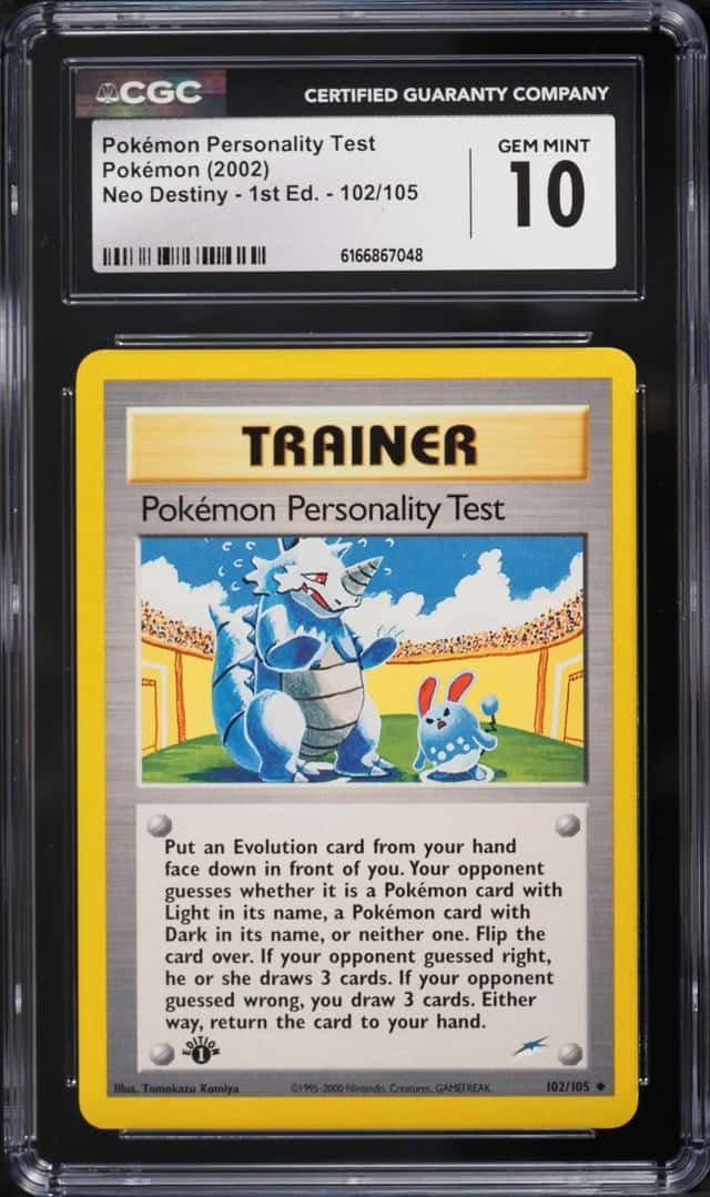 Pokémon Personality Test