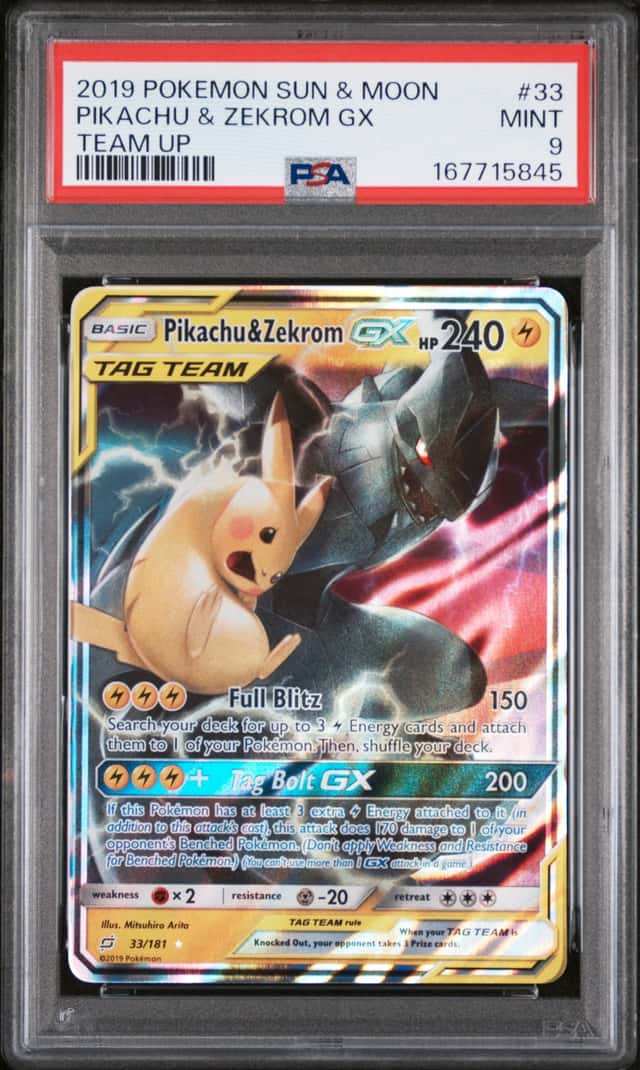 Pikachu & Zekrom GX