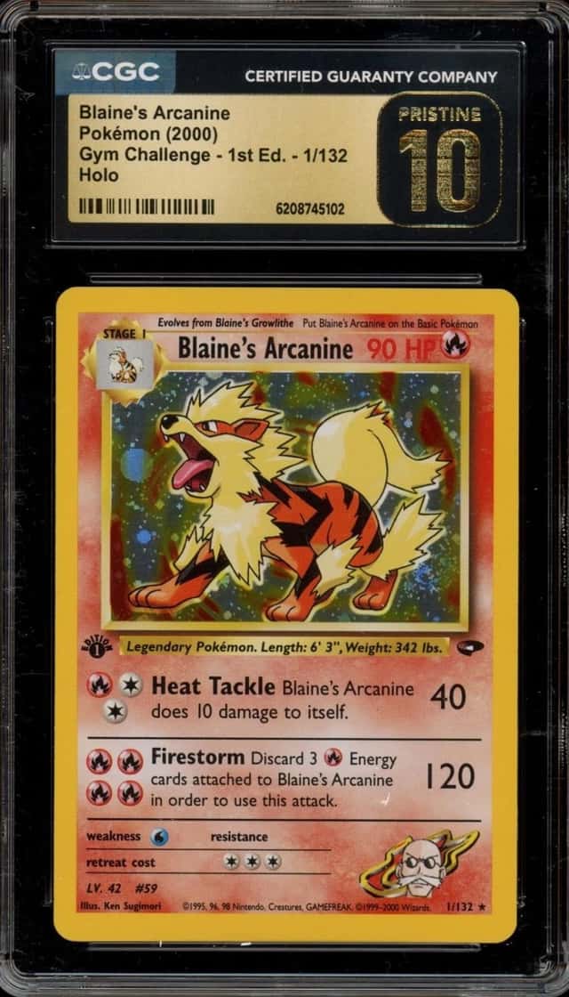 Blaine's Arcanine