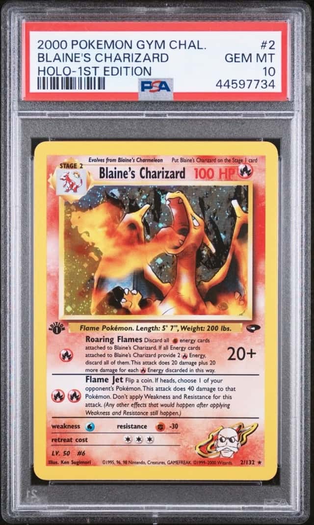 Blaine's Charizard