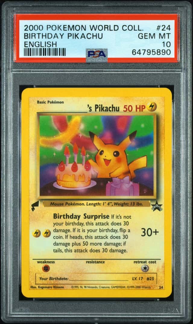 Birthday Pikachu
