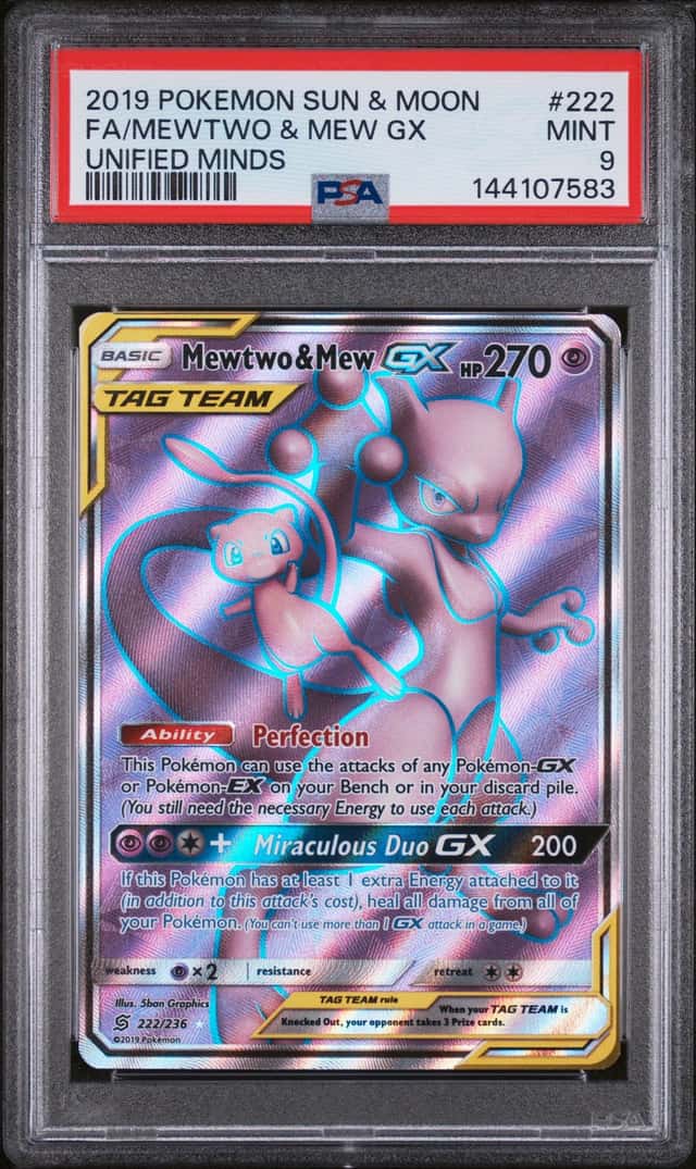Mewtwo & Mew GX