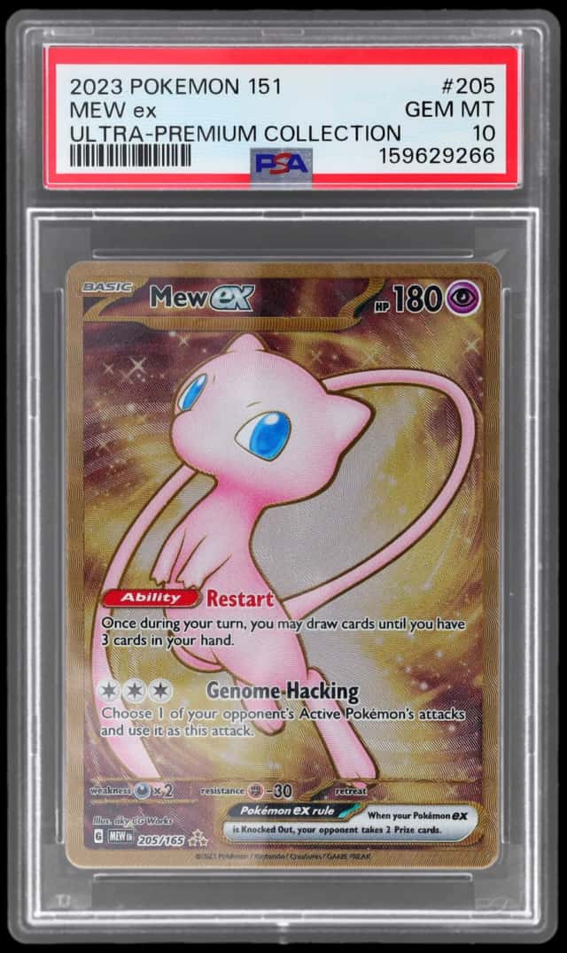 2023 Pokemon Scarlet and Violet 151 Ultra Premium Collection Mew Ex #205