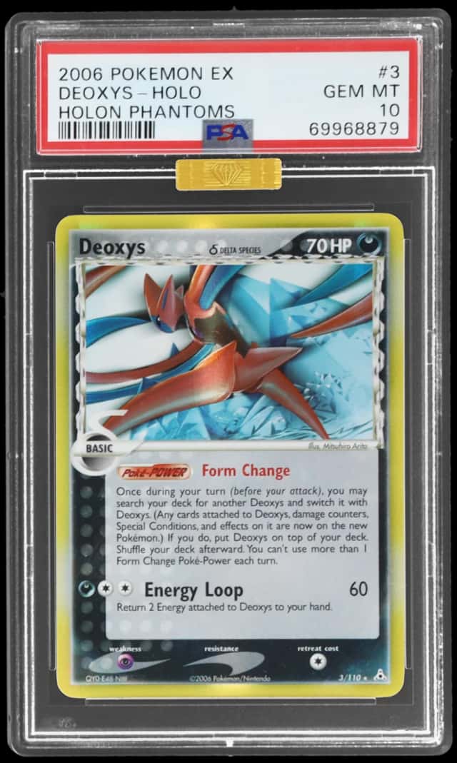 2006 Pokemon Ex Holon Phantoms Holo Deoxys #3