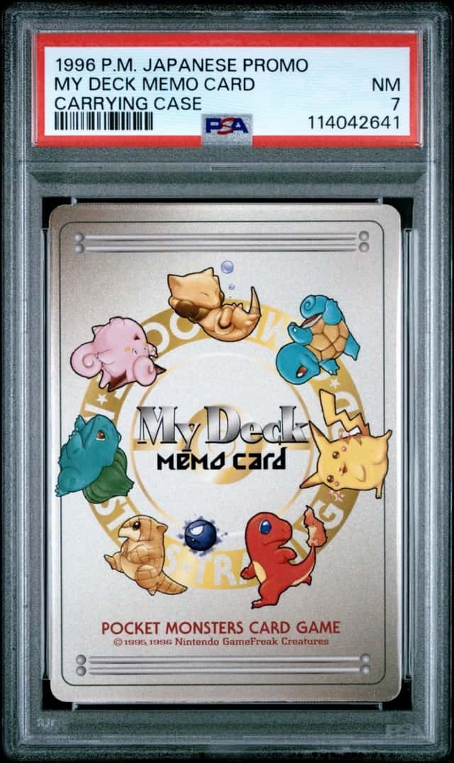 MY DECK MEMO CARD