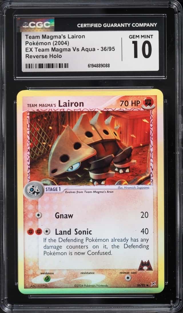 Team Magma's Lairon