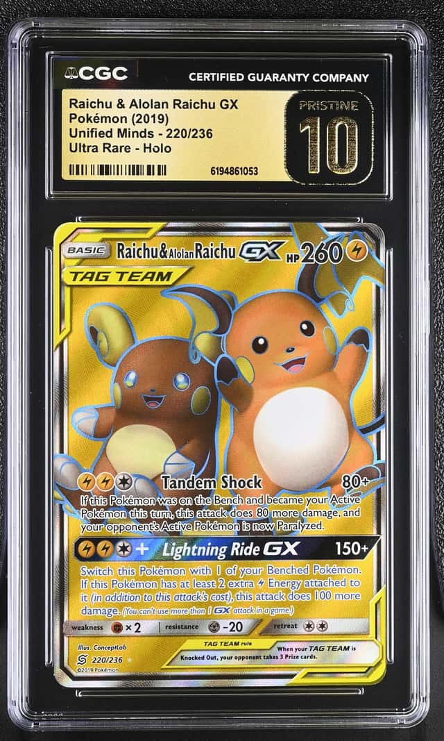 Raichu & Alolan Raichu GX