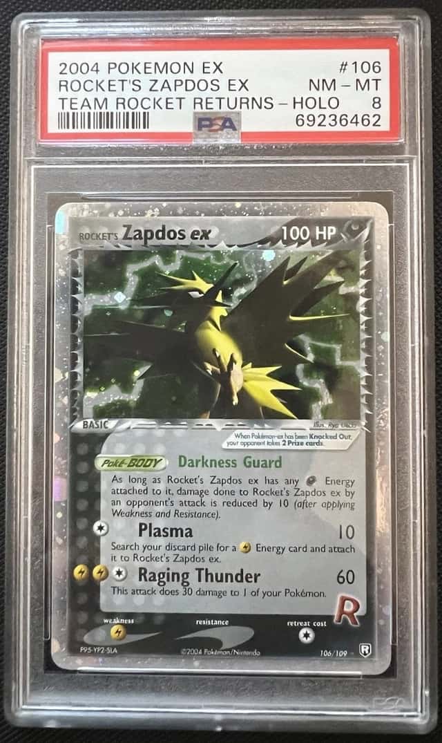 Rocket's Zapdos EX