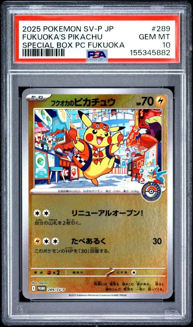 Fukuoka's Pikachu