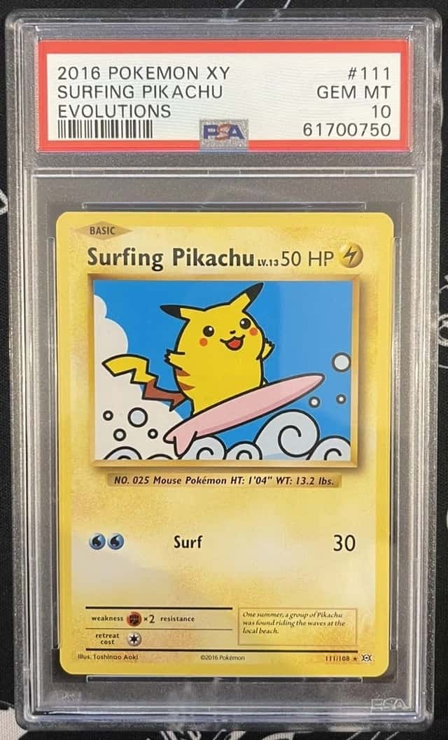 Surfing Pikachu