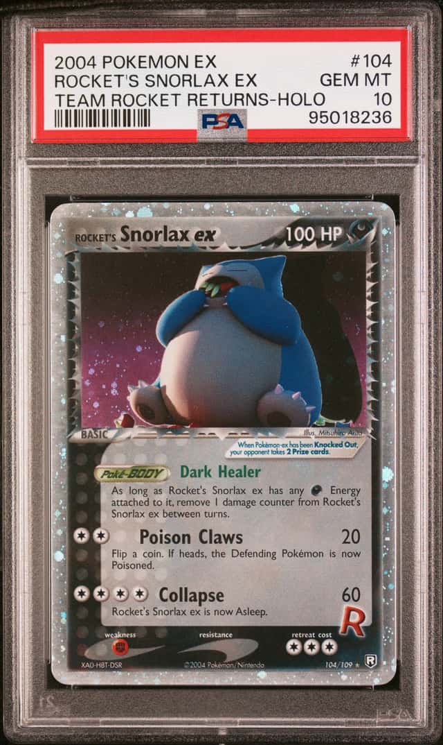 Rocket's Snorlax EX