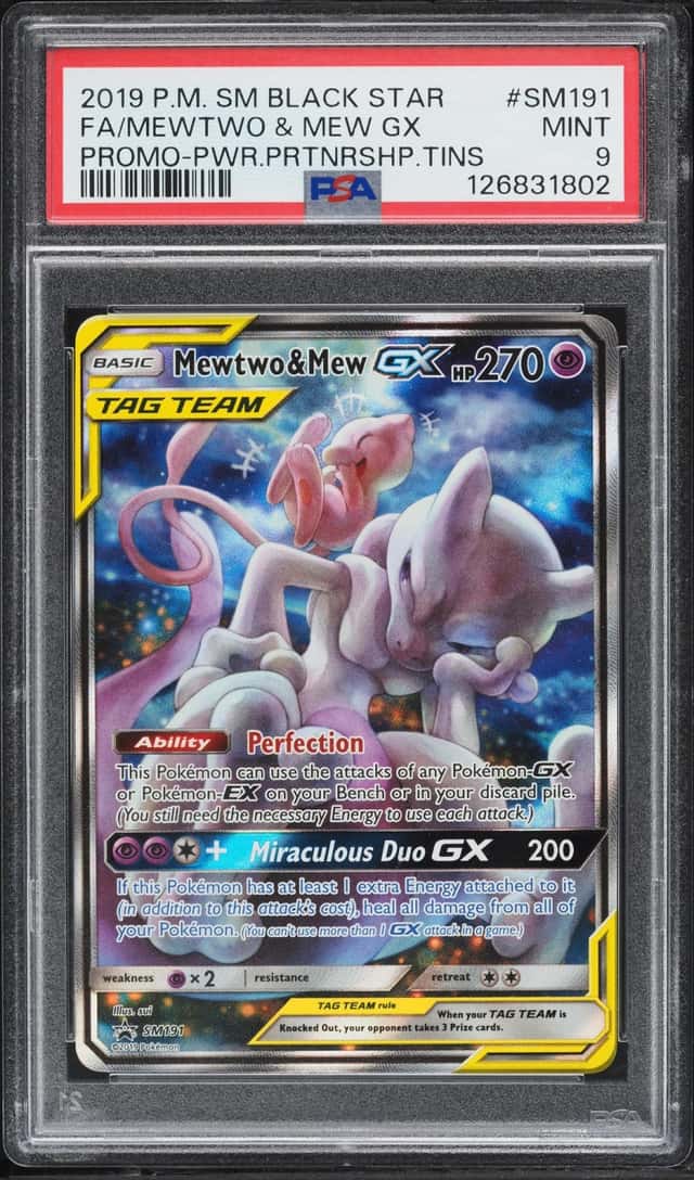 Mewtwo & Mew GX