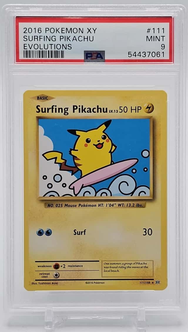 Surfing Pikachu