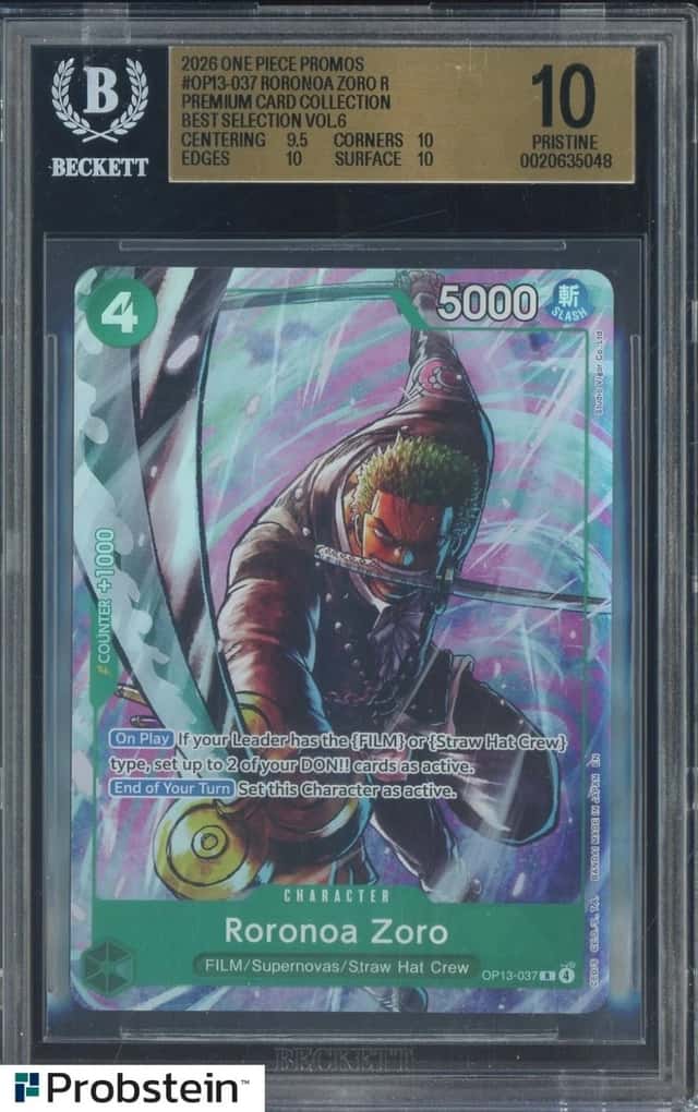 Roronoa Zoro R/(Premium Card Collection -Best Selection Vol.6-)