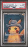 Pikachu/grey Felt Hat