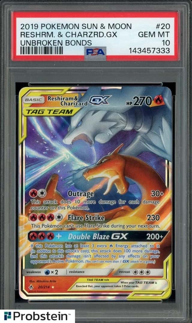 Reshiram & Charizard GX