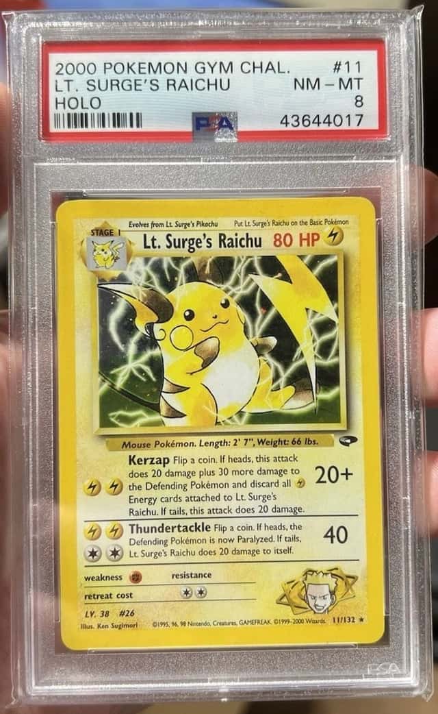 Lt. Surge's Raichu