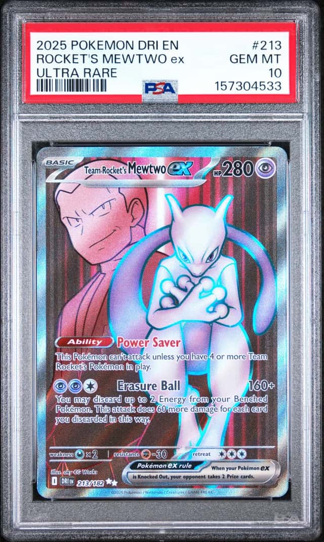 ROCKET'S MEWTWO ex
