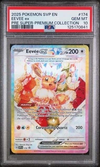 POKEMON POKEMON 2025 SV BLACK STAR PROMO #174 PRE SUPER-PREMIUM COLL PSA 10