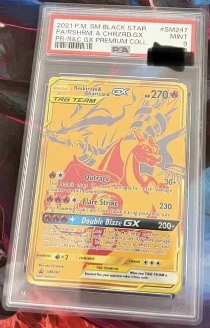 Reshiram & Charizard GX