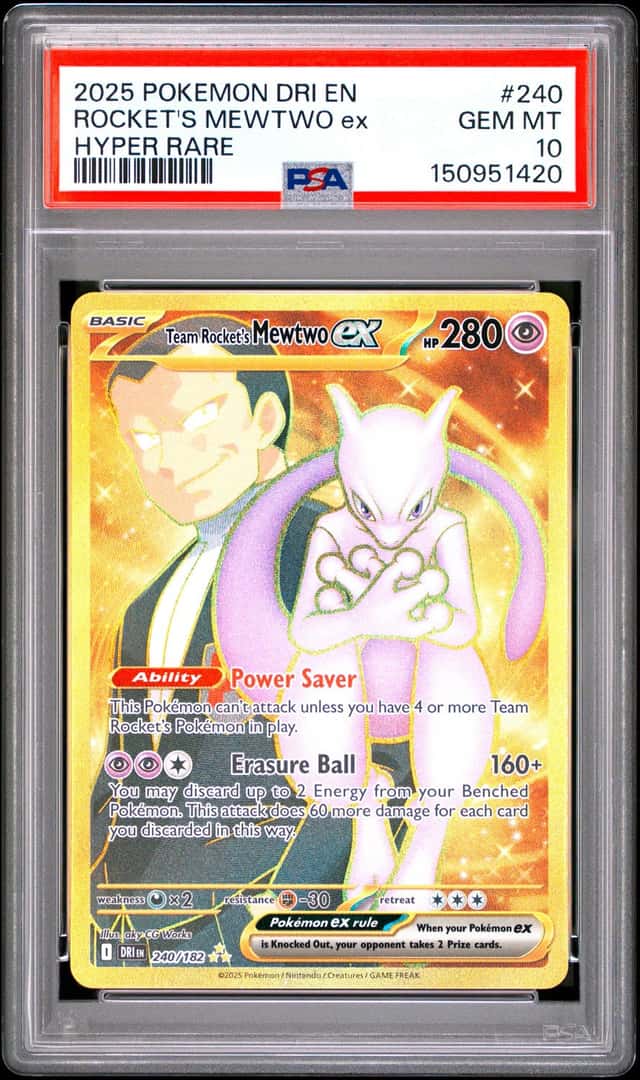 ROCKET'S MEWTWO ex