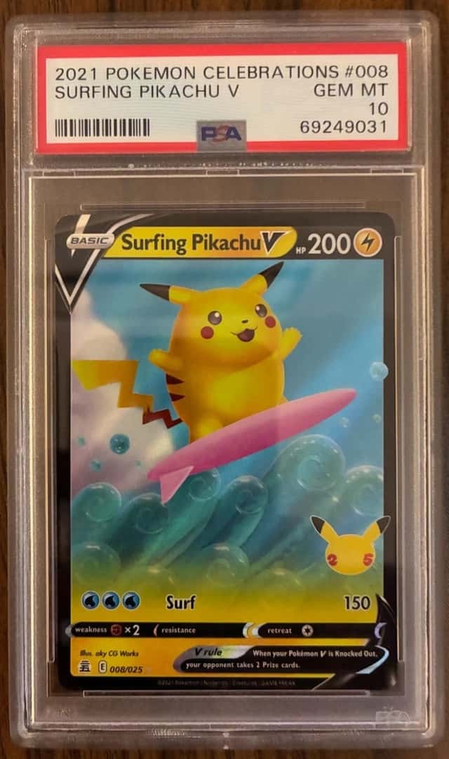 Surfing Pikachu V
