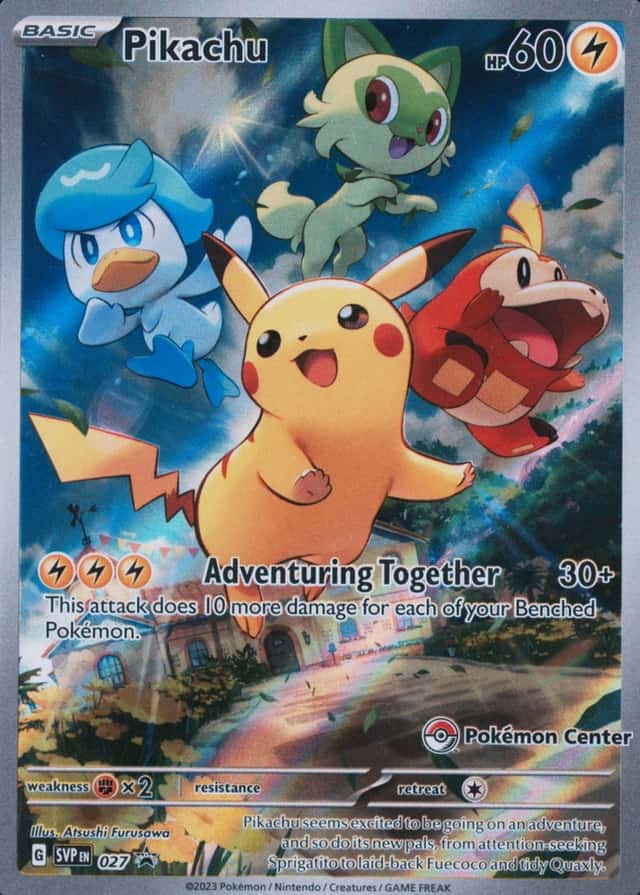 Non-Holo · Pokemon Center Etb