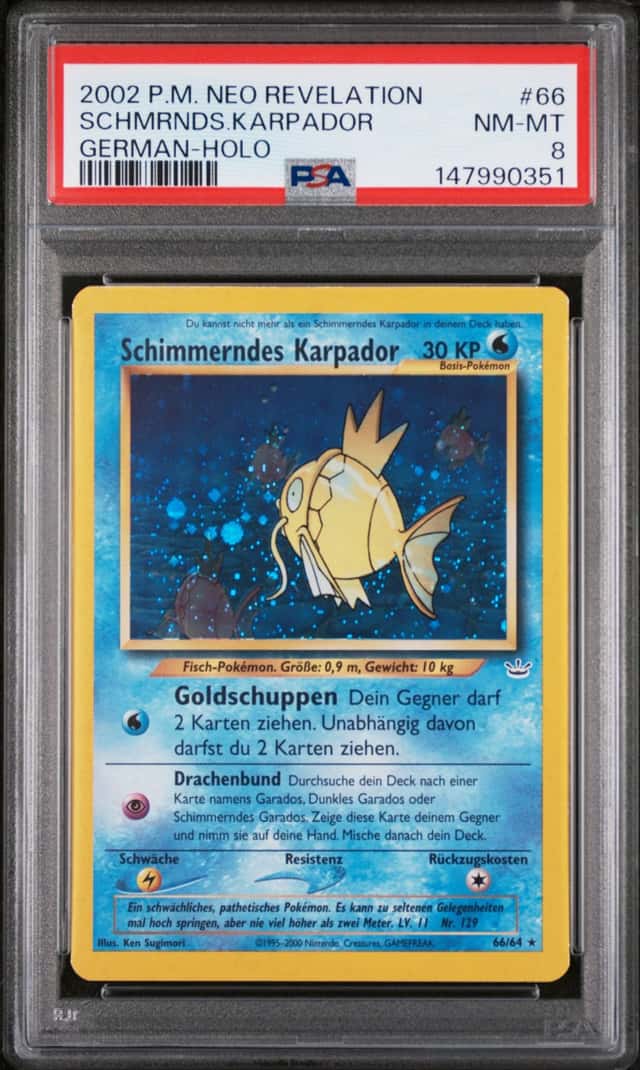 Schimmerndes Karpador